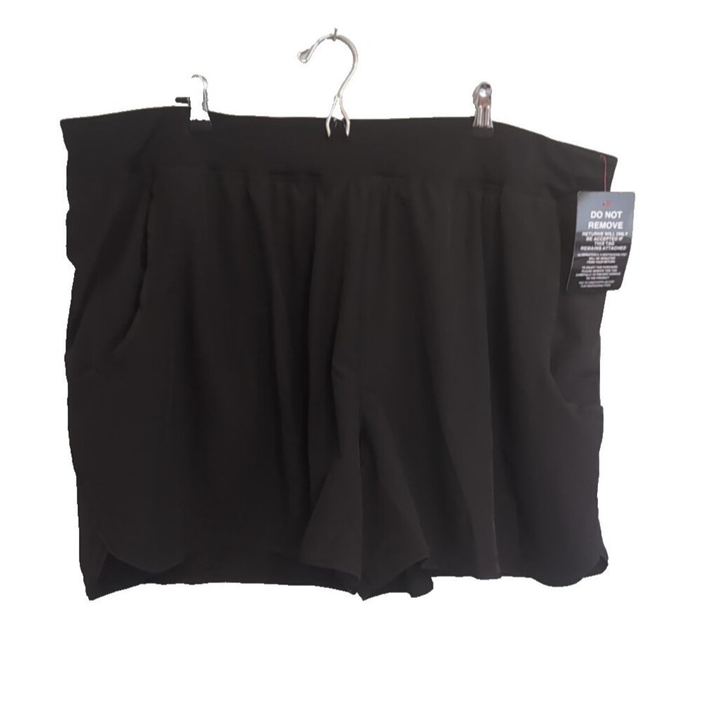 Swimsuits For All Women's Black Swim Shorts Size 28